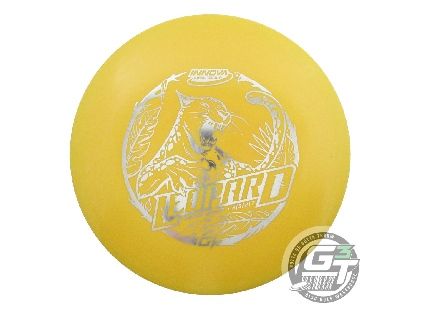 USED Innova GStar Leopard 171g Marigold Silver Foil Fairway Driver Golf Disc