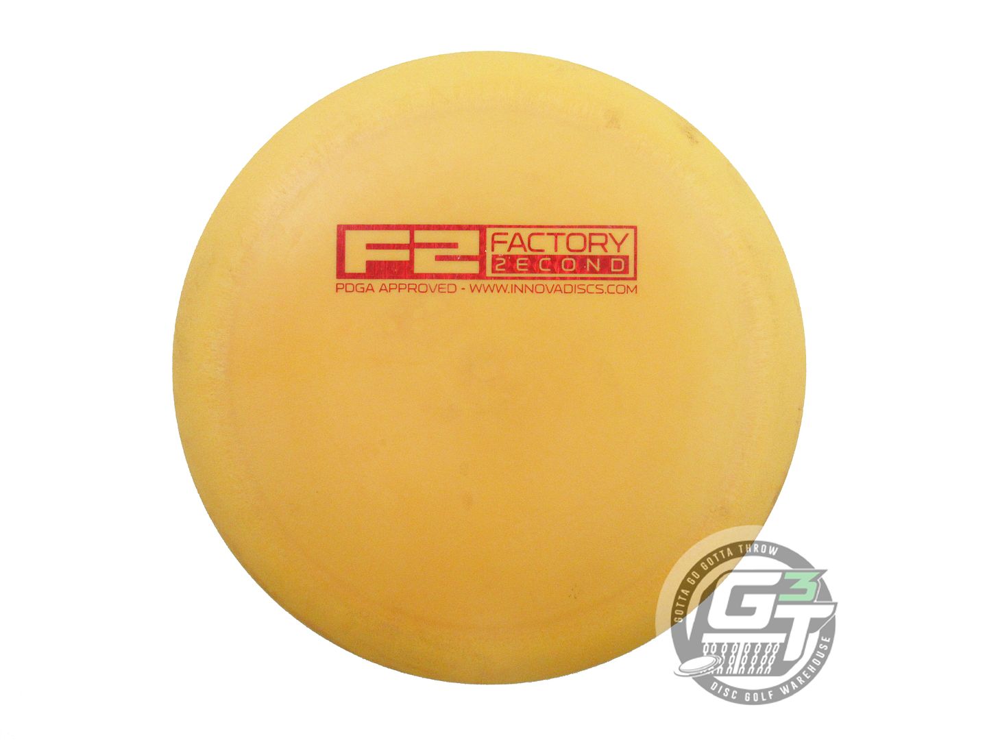 USED Innova X-OUT GStar Daedalus 162g Marigold Distance Driver Golf Disc
