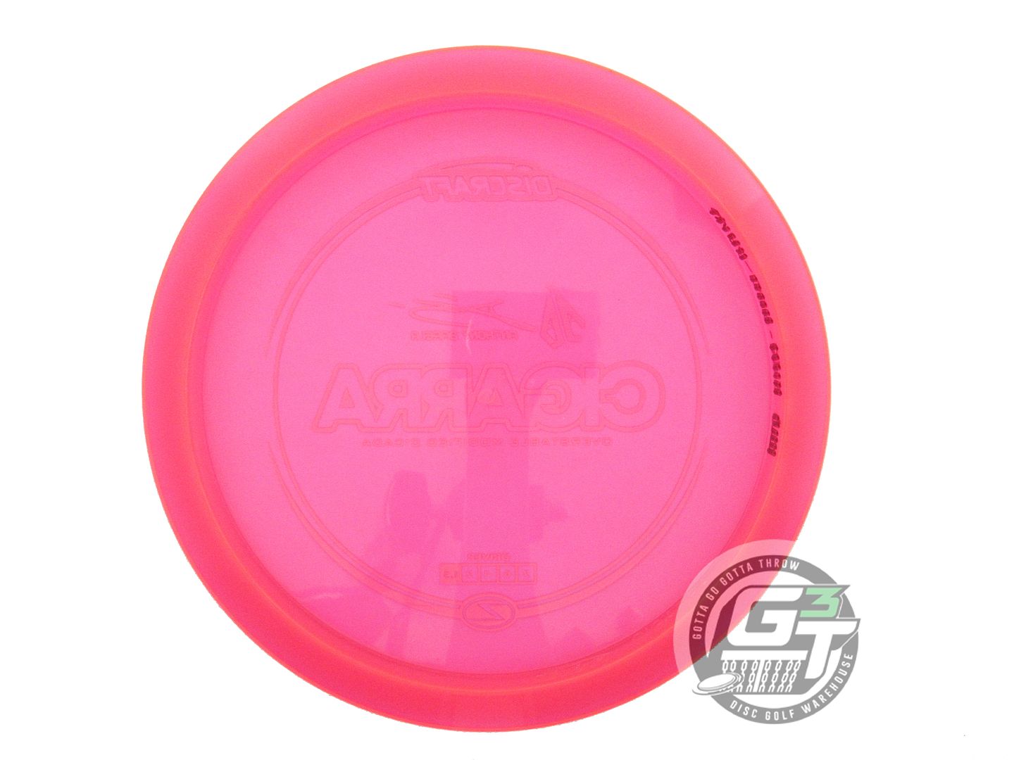 USED Discraft [BARELA] Z Cigarra 176g Pink Silver Holo Foil Fairway Driver Disc