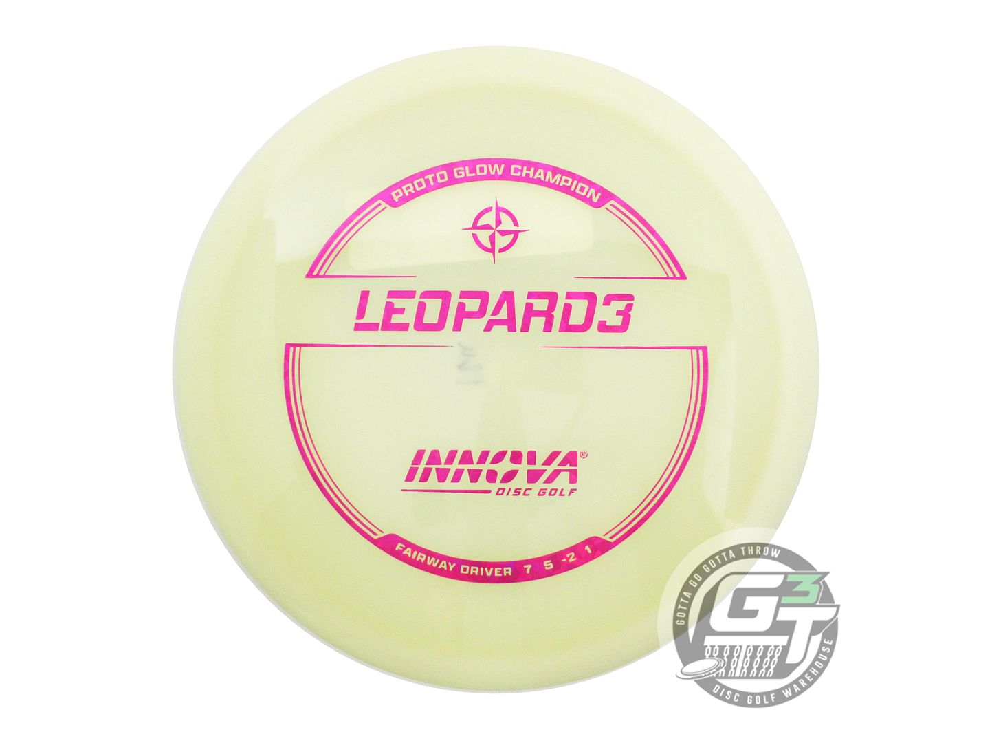 Innova Proto Glow Champion Leopard3 Fairway Driver Golf Disc (Individually Listed) - Gotta Go Gotta Throw