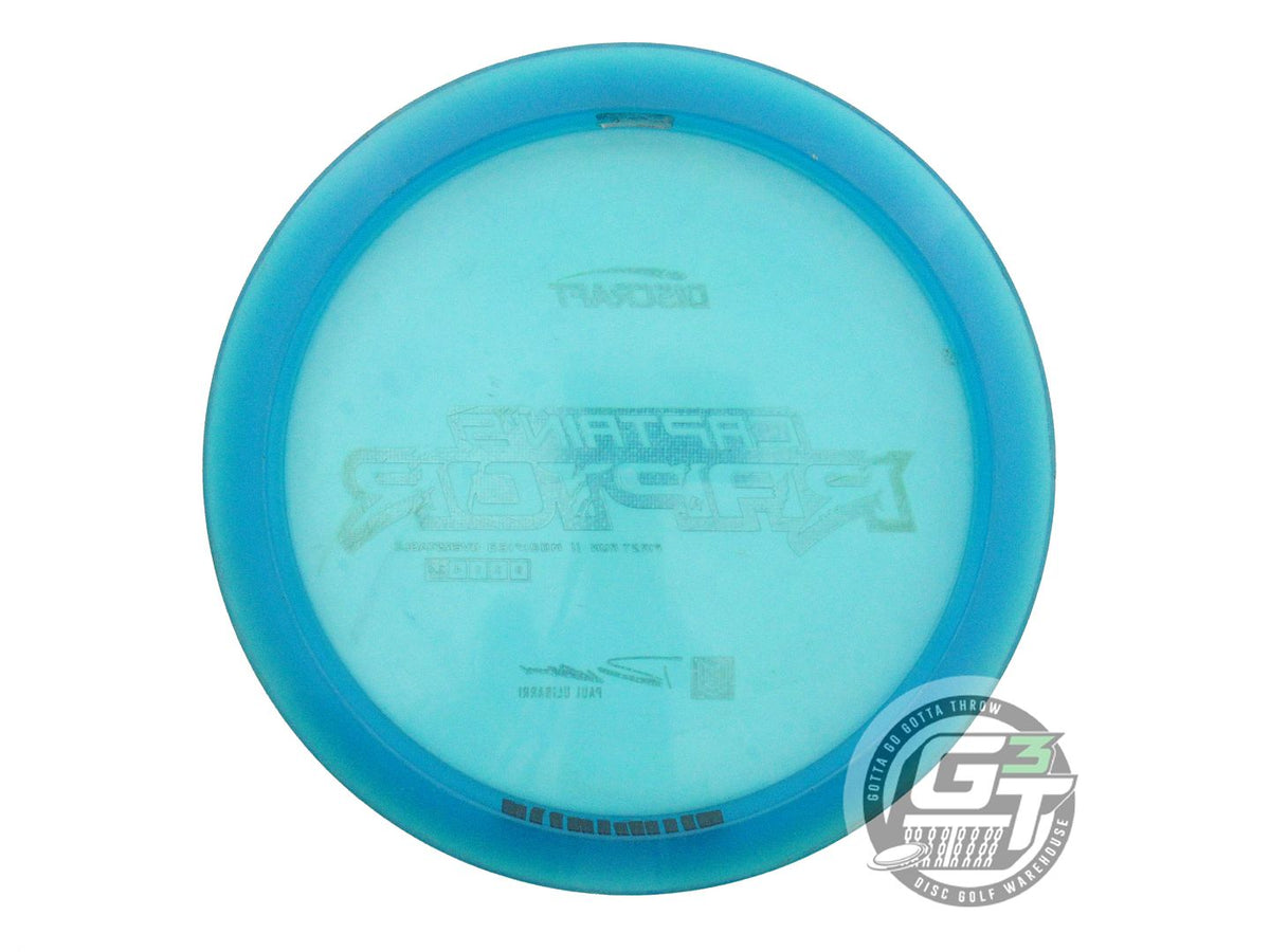 USED Discraft [ULIBARRI] Z Captain's Raptor 175g Blue Driver Golf Disc