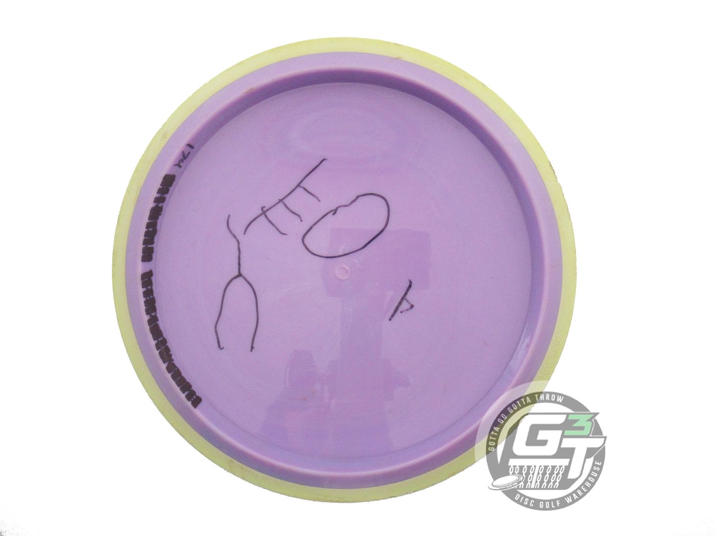 USED Axiom Discs BLANK Neutron Crave 174g Lilac Lime Rim Driver Golf Disc