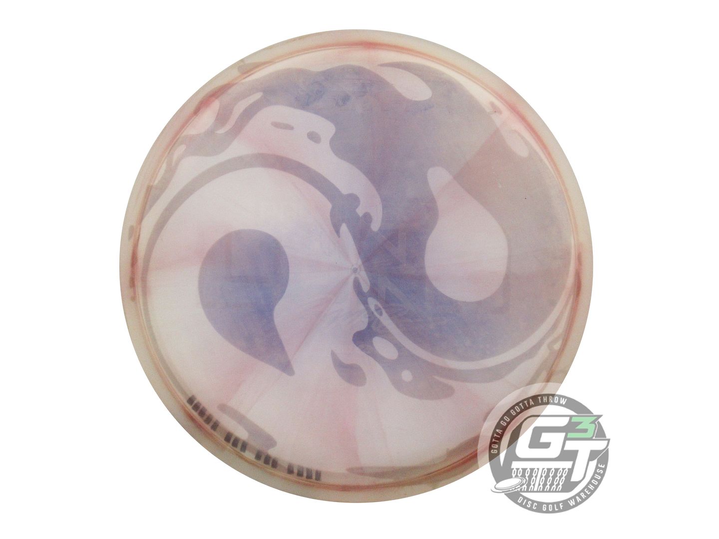 USED Discraft [McBETH] Z Swirl Luna 175g Clear HOME DYED Putter Golf Disc