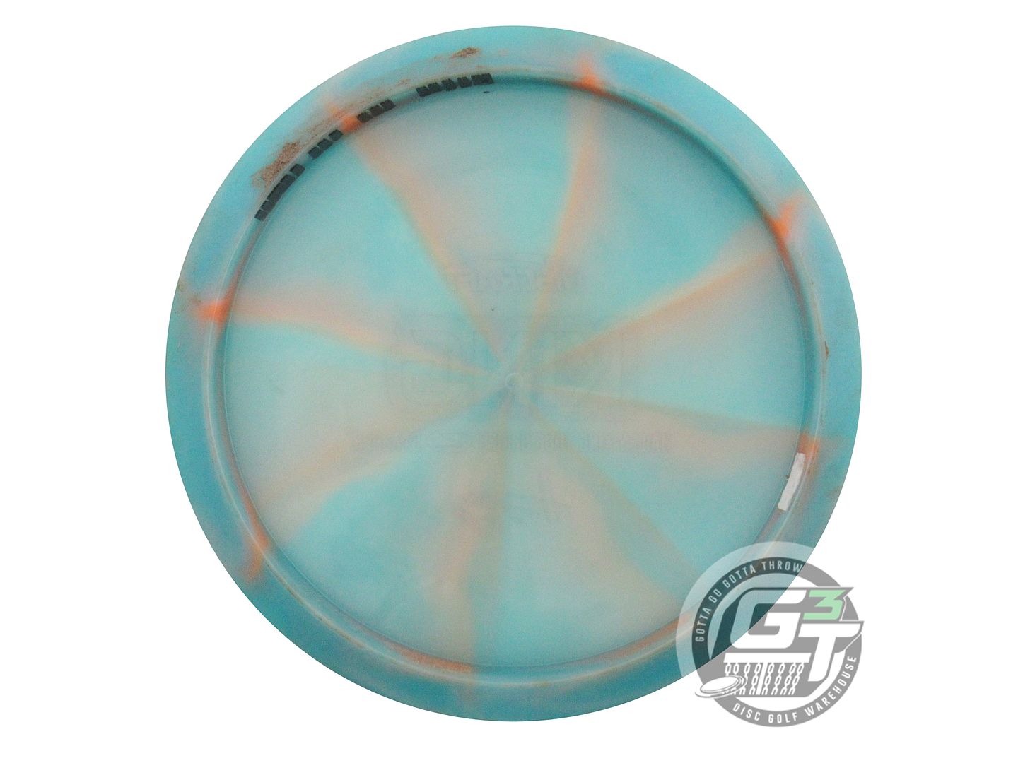 USED Discraft [KING] Z Swirl Stalker 176g Teal-Peach Driver Golf Disc