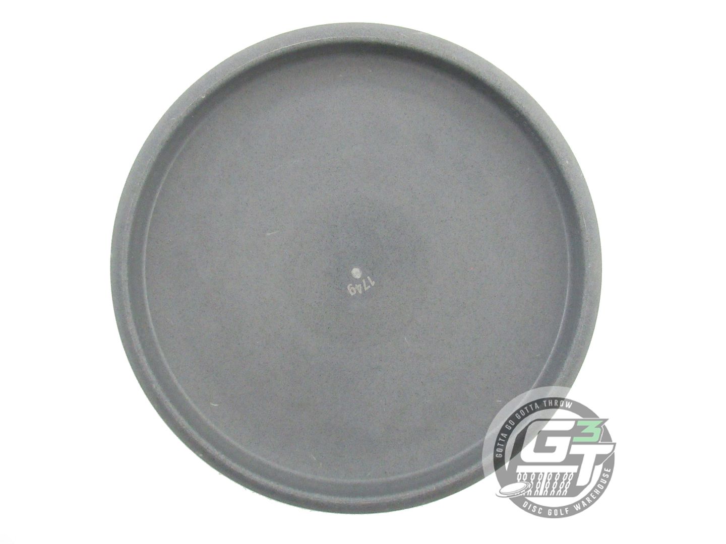 USED Discraft [LEDGESTONE] Glo Rubber Blend Luna 174g Gray Putter Golf Disc