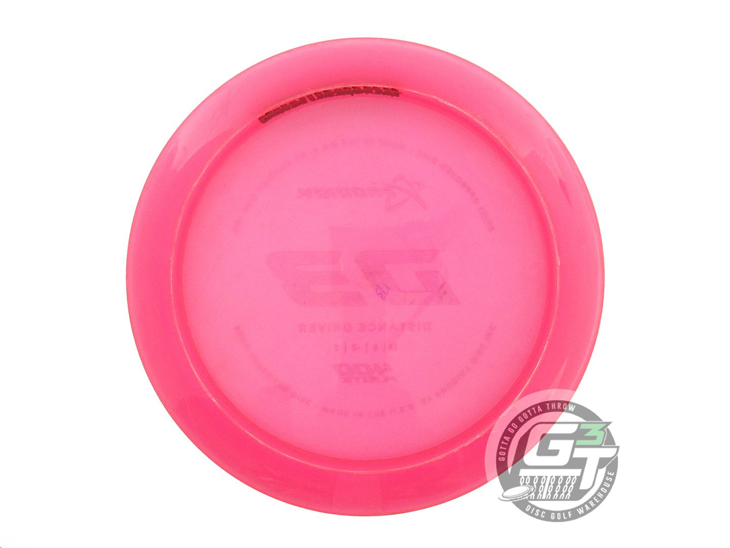 USED Prodigy Discs 400 D3 173g Pink Teal Star Foil Distance Driver Golf Disc