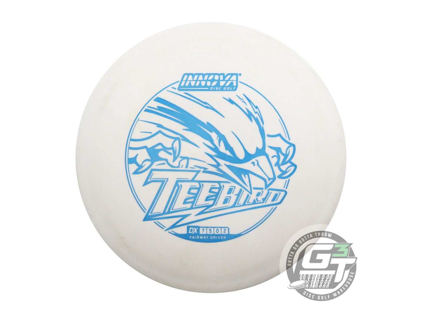 USED Innova DX Teebird 170g White Teal Stamp Fairway Driver Golf Disc