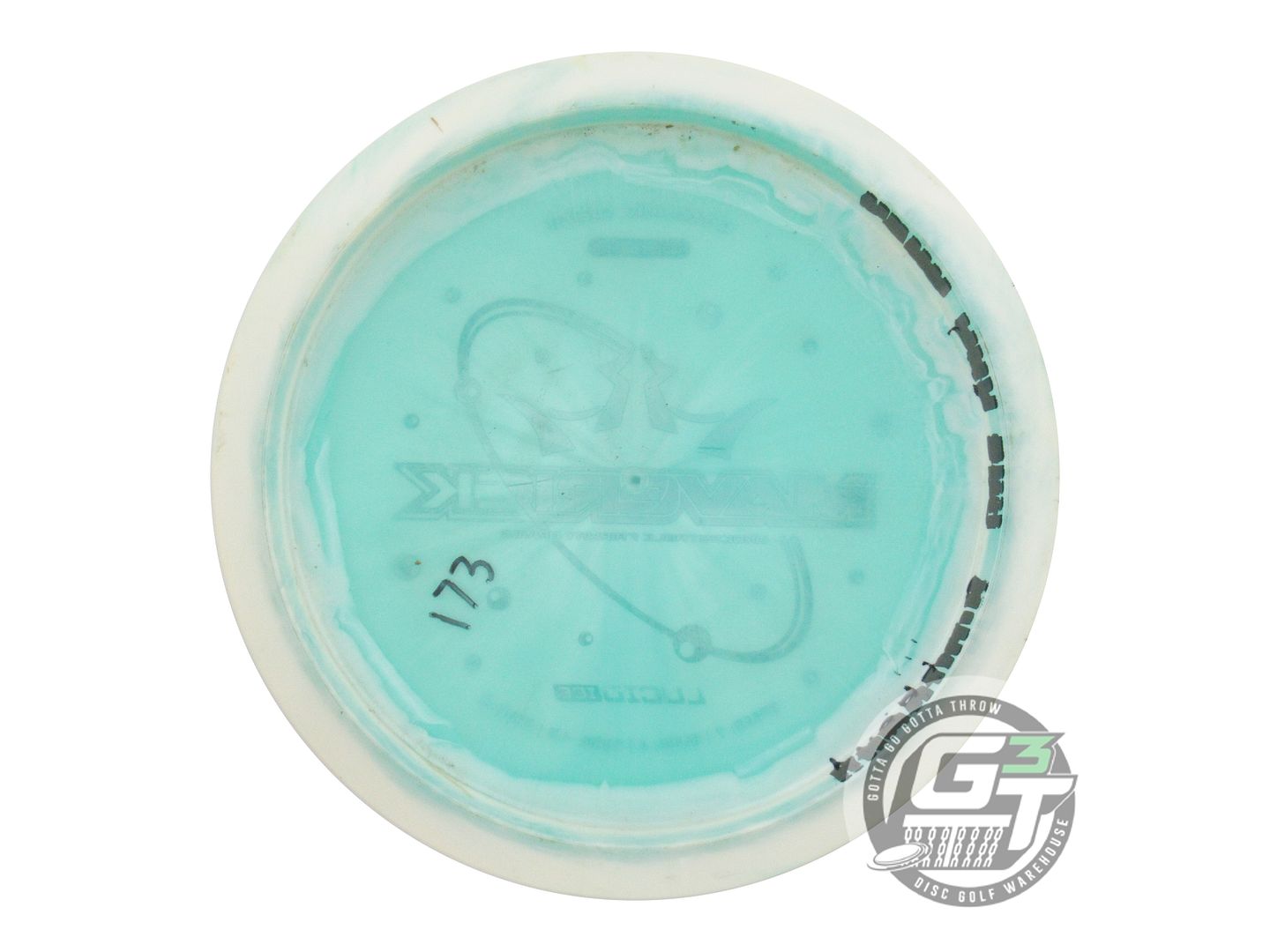 USED Dynamic Discs Lucid Ice Orbit Maverick 173g White-Seafoam Driver Golf Disc