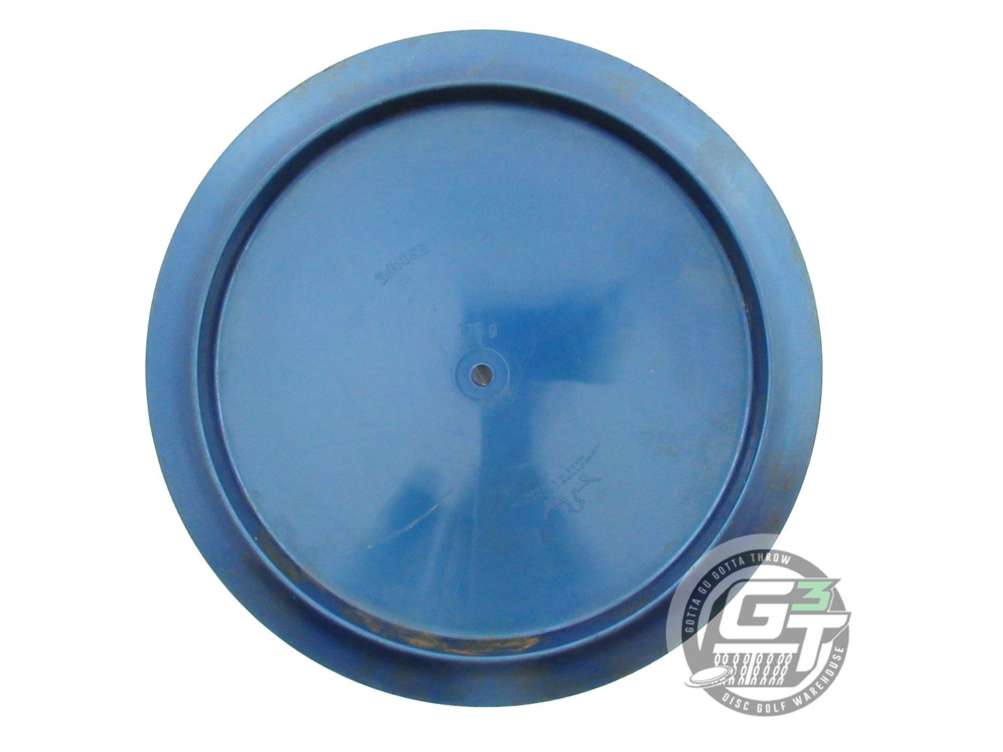 USED Dynamic Discs Fuzion Escape 170g Blue Wiped Stamp Fairway Driver Golf Disc