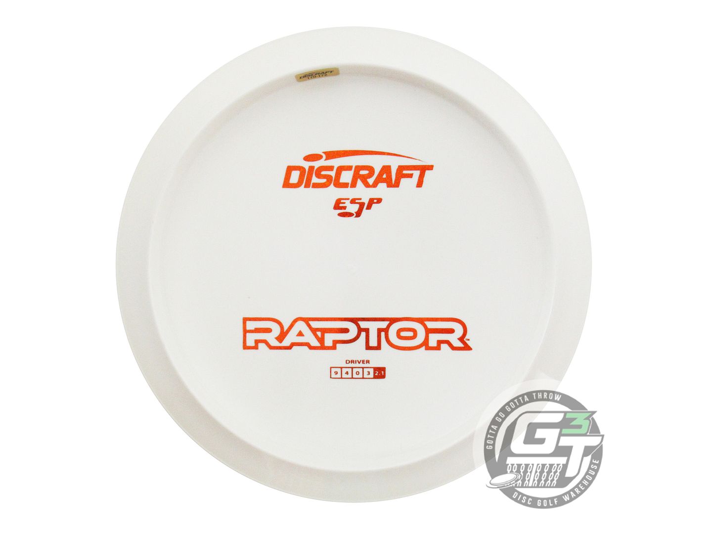 Discraft Dye Pack Bottom Stamp ESP Raptor Distance Driver Golf Disc (Individually Listed) - Gotta Go Gotta Throw