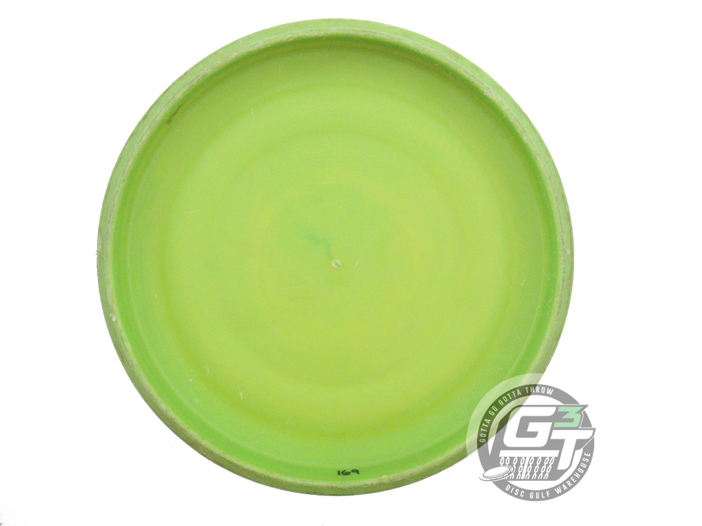 USED Discraft Pro D Banger GT 169g Lime Blue Foil Putter Golf Disc