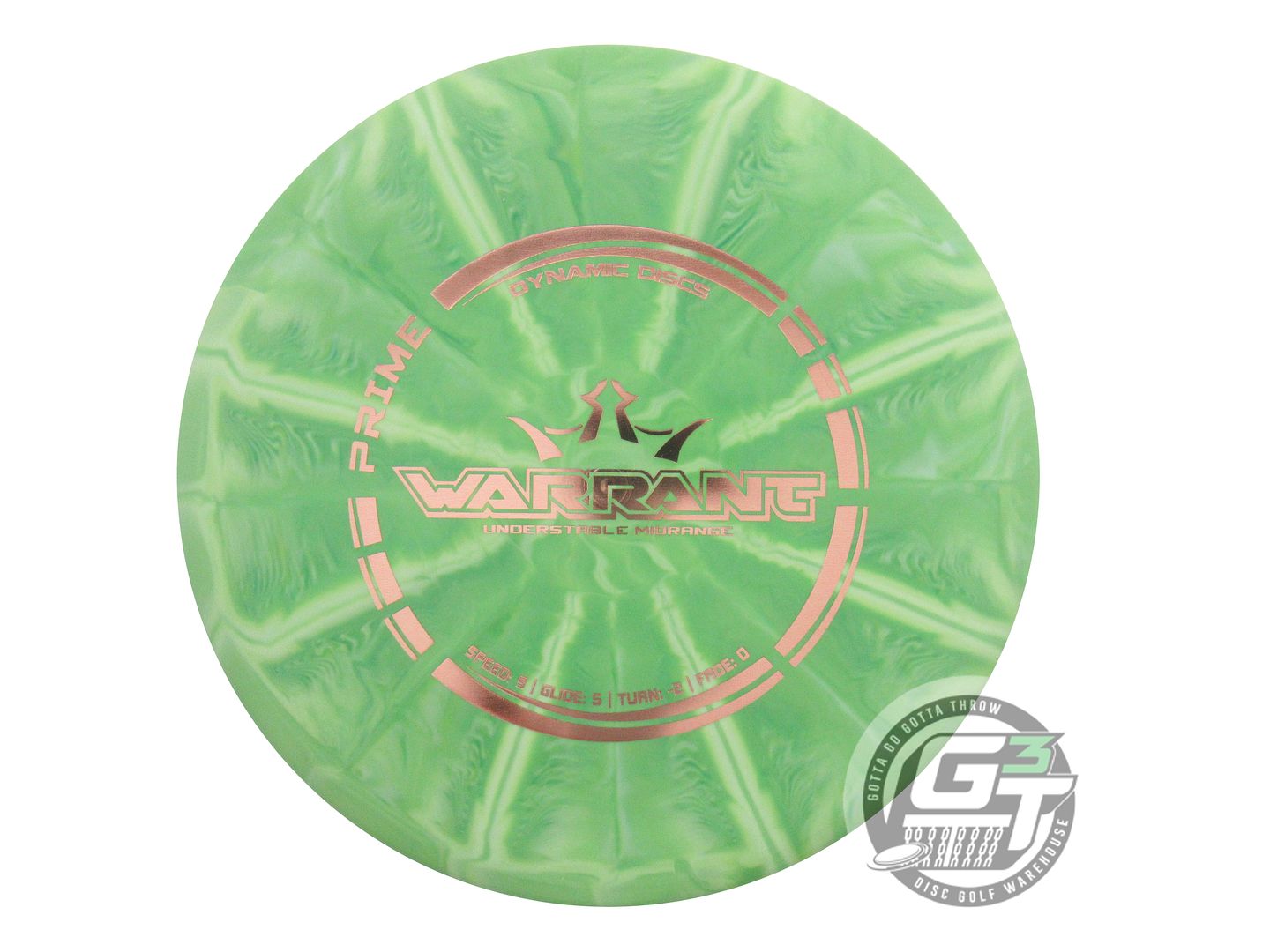 Dynamic Discs Prime Burst Warrant Midrange Golf Disc (Individually Listed)