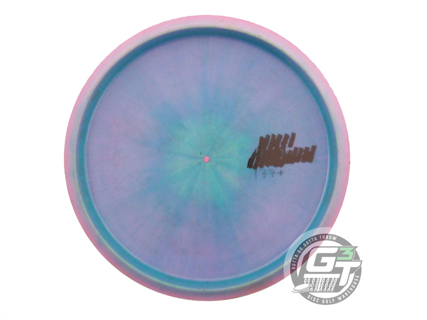 USED Discraft [McBETH] ESP Buzzz 183g Pink-Teal Silver Foil Midrange Golf Disc