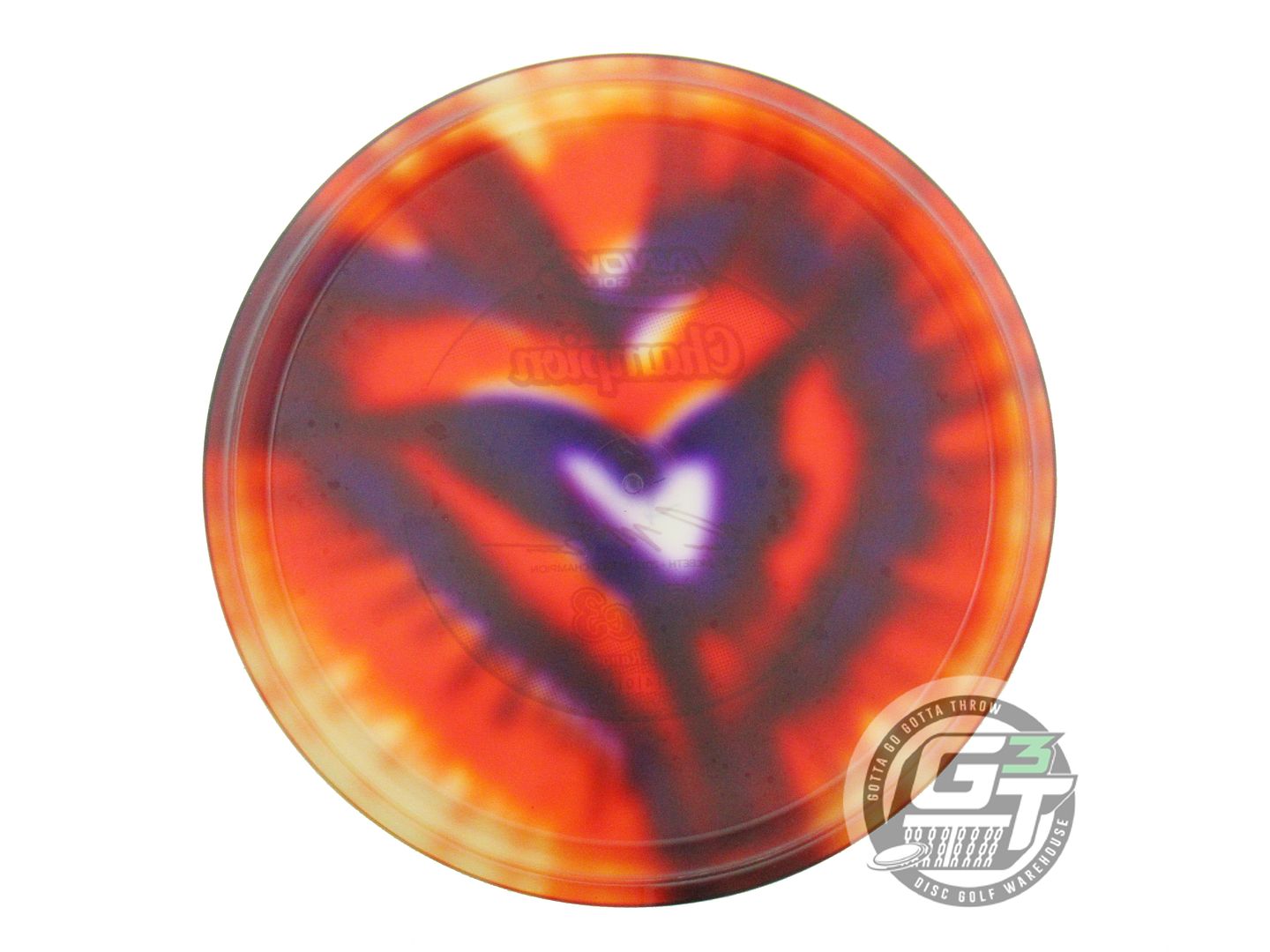 USED Innova [McBETH 2012] I-DYE Champion Roc3 179g Heart Midrange Golf Disc