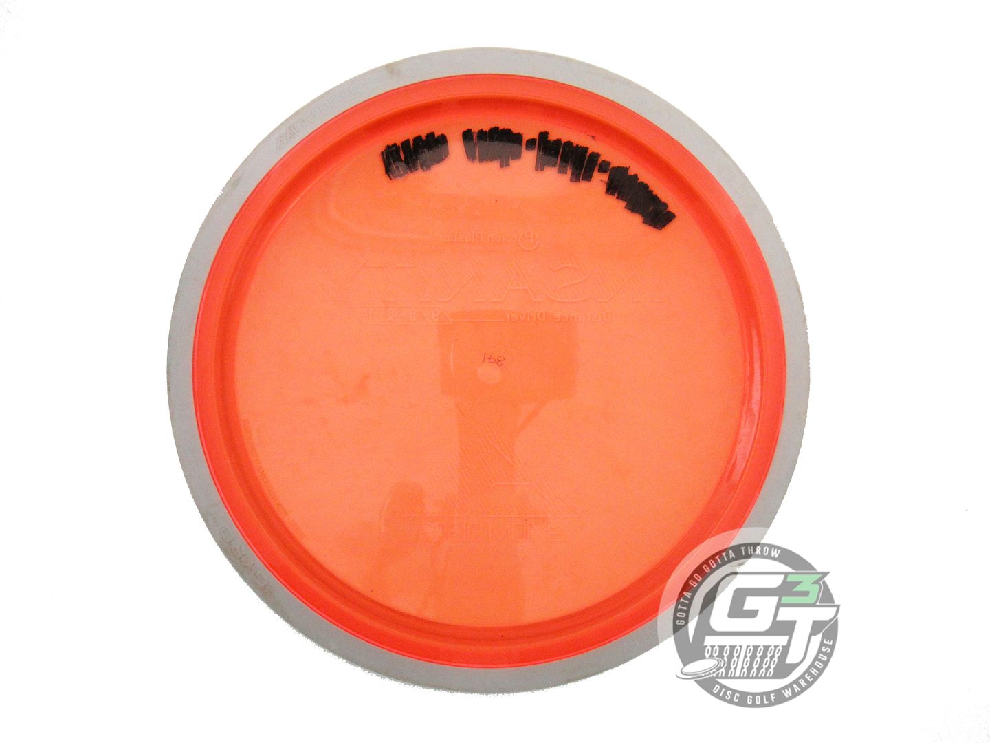 USED Axiom Discs Proton Insanity 167g Orange Gray Rim Distance Driver Golf Disc