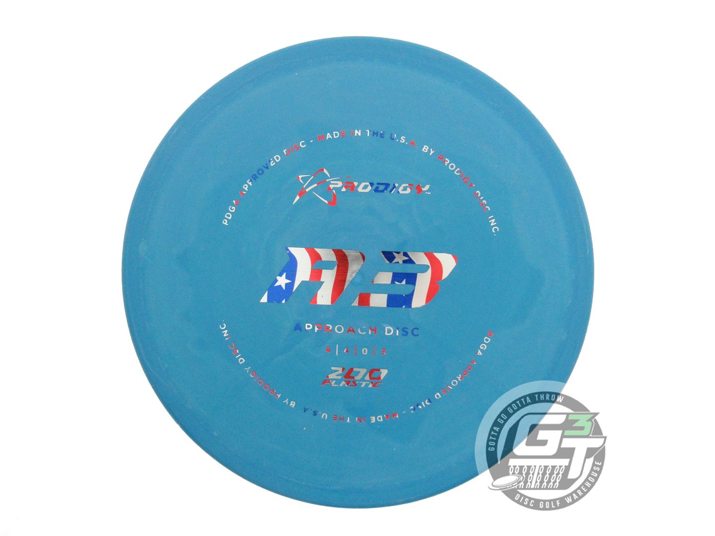 Prodigy 200 Series A3 Approach Midrange Golf Disc (Individually Listed)