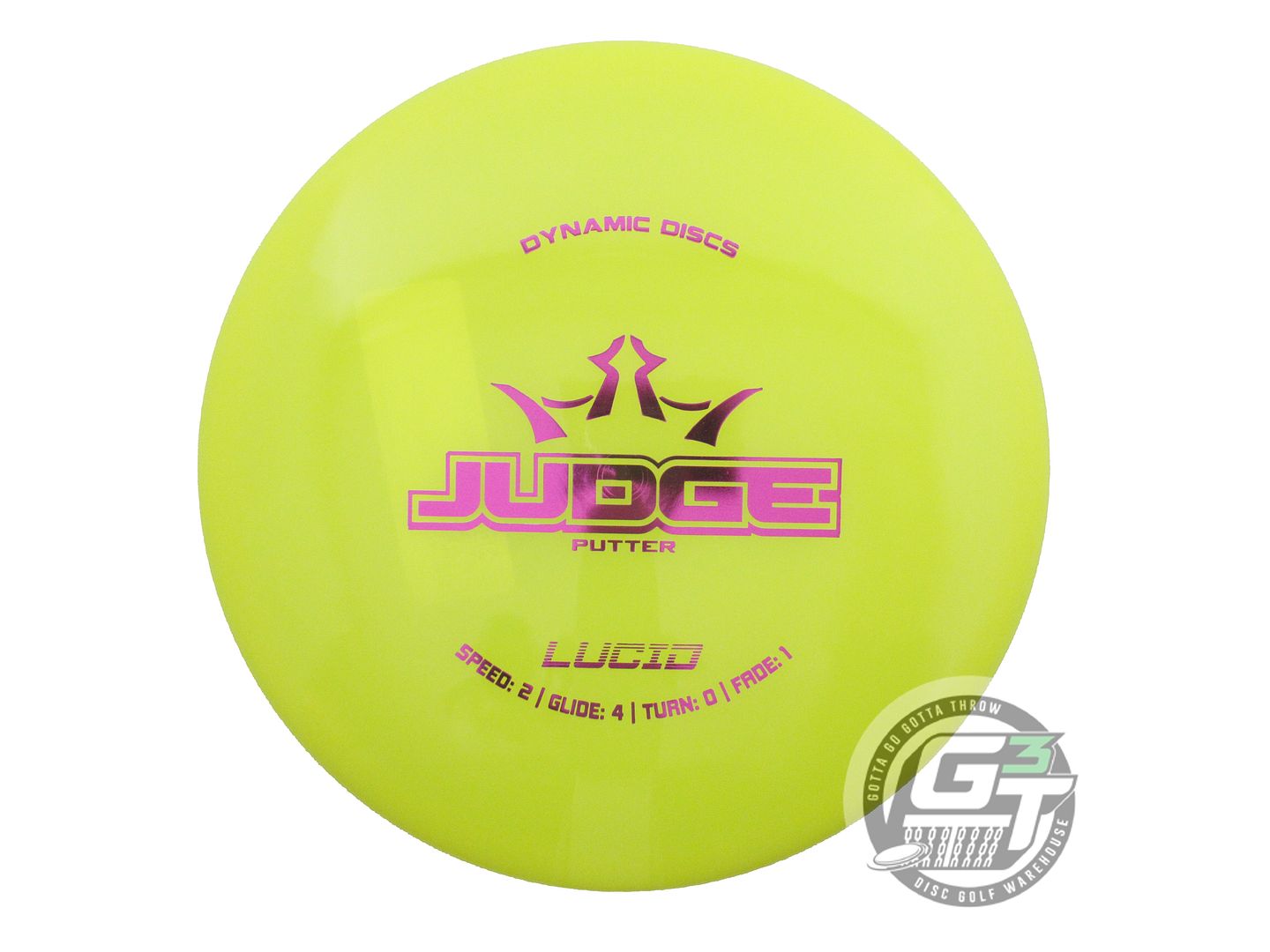 Dynamic Discs Lucid Judge Putter Golf Disc (Individually Listed)