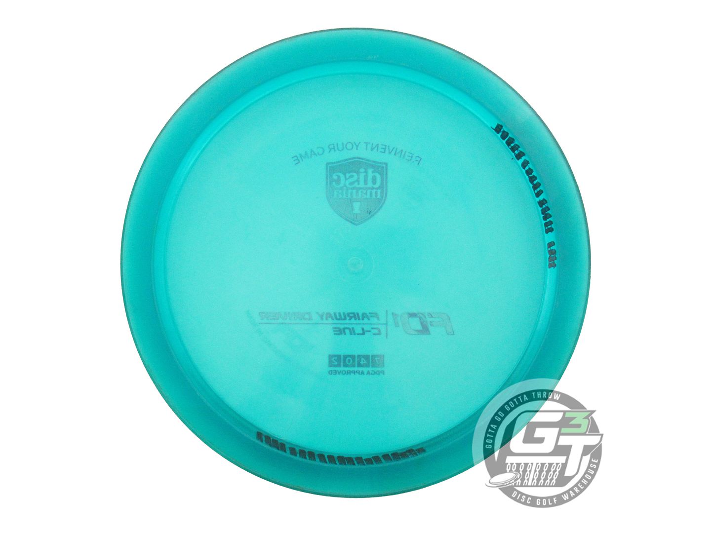 USED DiscMania C-Line FD1 175g Teal Magenta Foil Fairway Driver Golf Disc