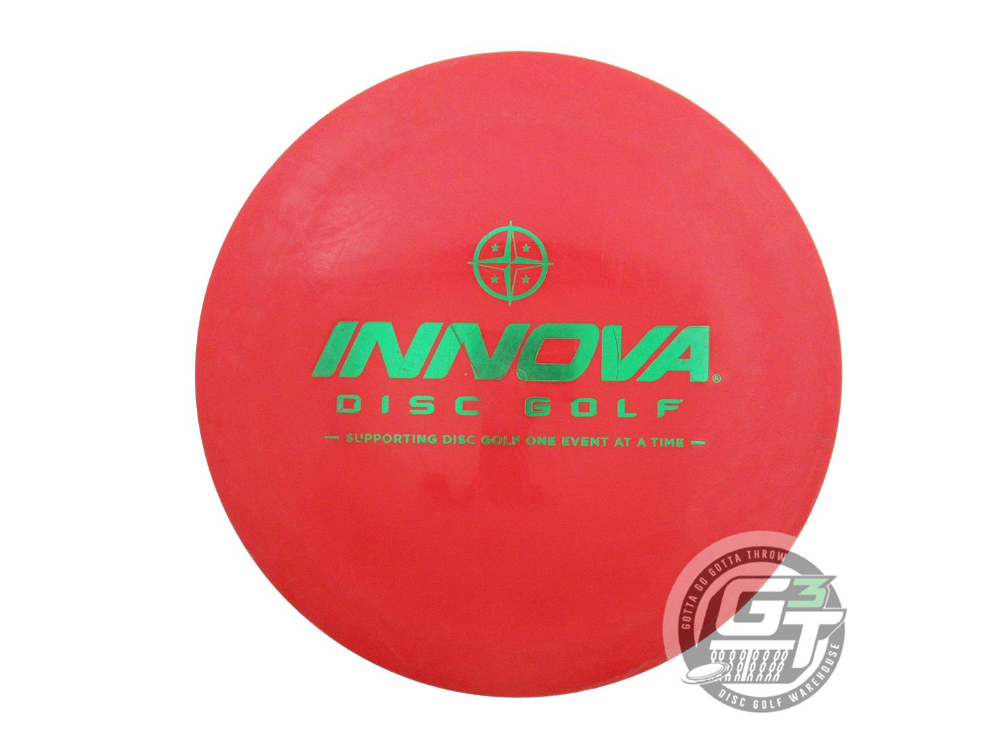 USED Innova Star Wraith 175g Red Green Foil Distance Driver Golf Disc
