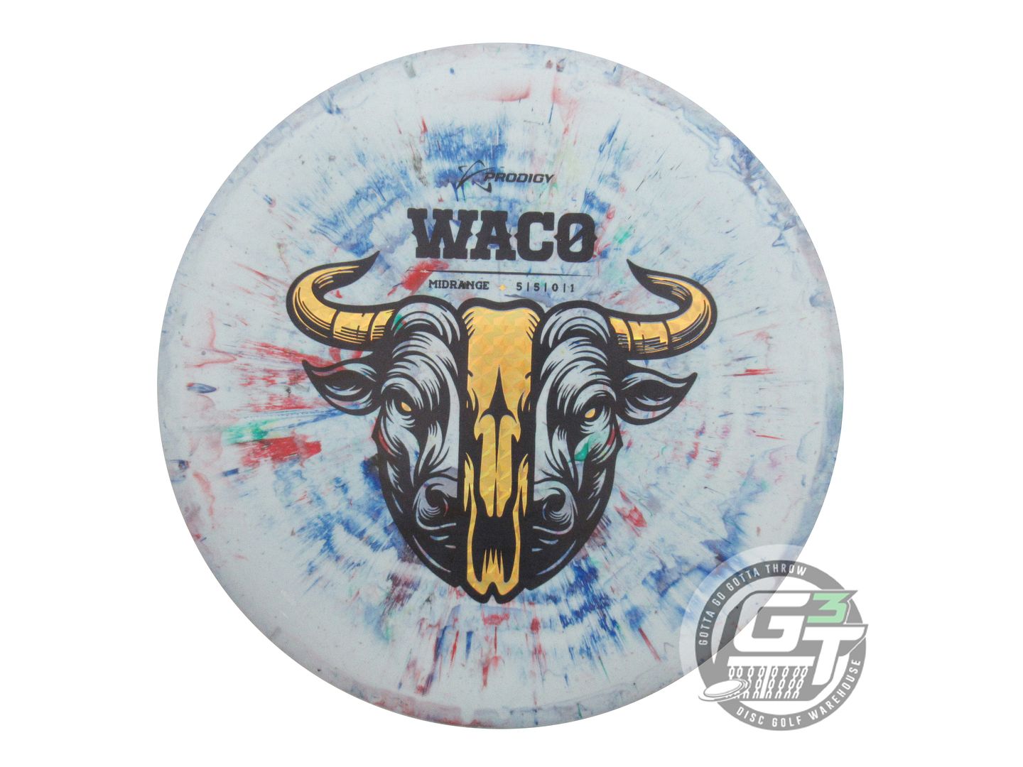 Prodigy Limited Edition 2025 300 Fractal Waco Midrange Golf Disc (Individually Listed)