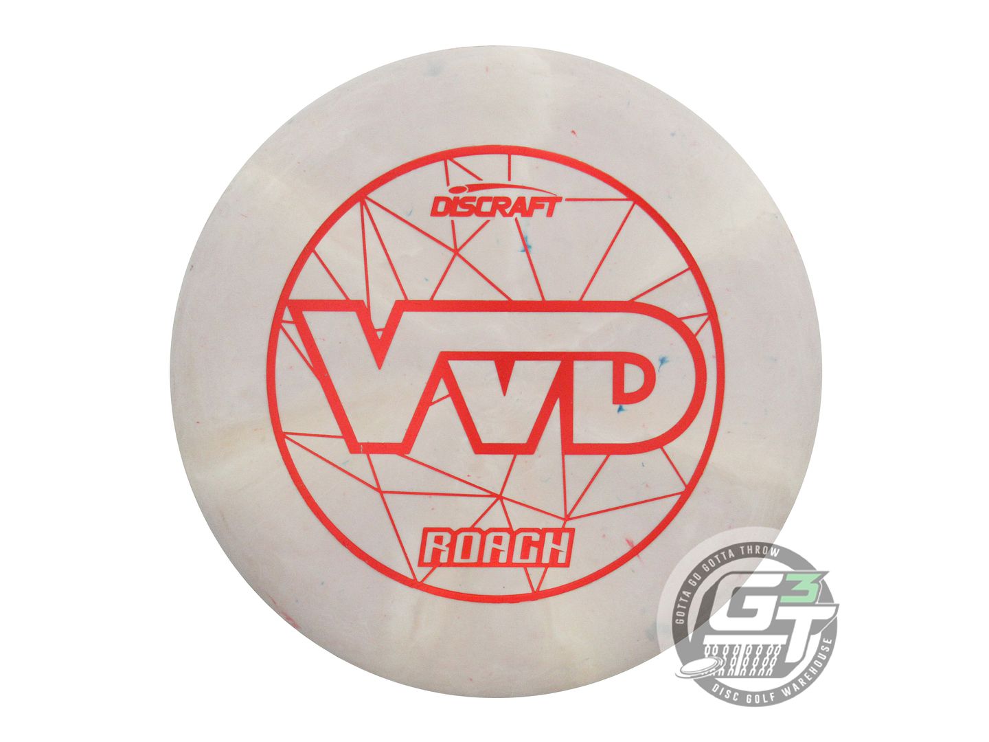 USED Discraft [VAN DYKEN] Jawbreaker Roach 174g Tan Red Foil Putter Golf Disc