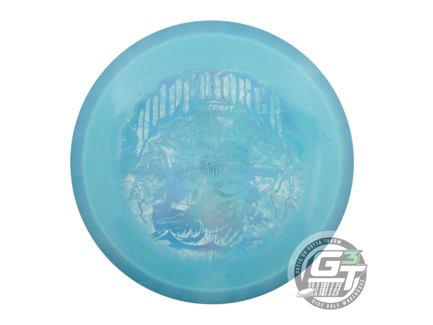 NOS Discraft [LEDGESTONE] ESP Sparkle Glo Undertaker 174g Teal Driver Golf Disc