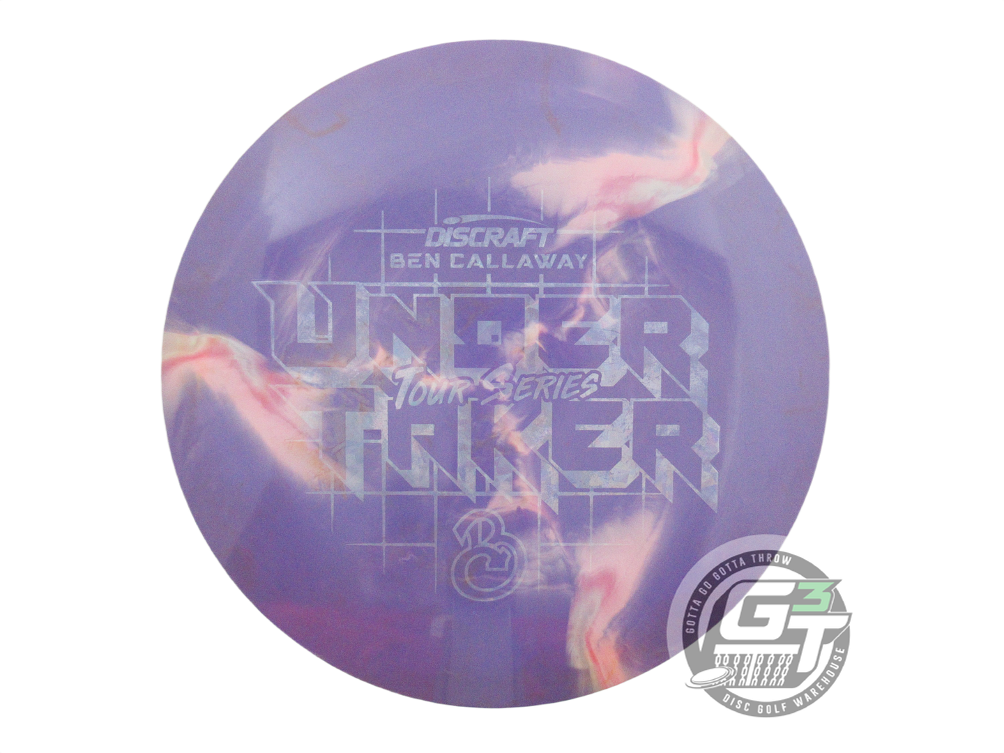 USED Discraft [CALLAWAY] Swirl ESP Undertaker 174g Purple-Pink Driver Golf Disc
