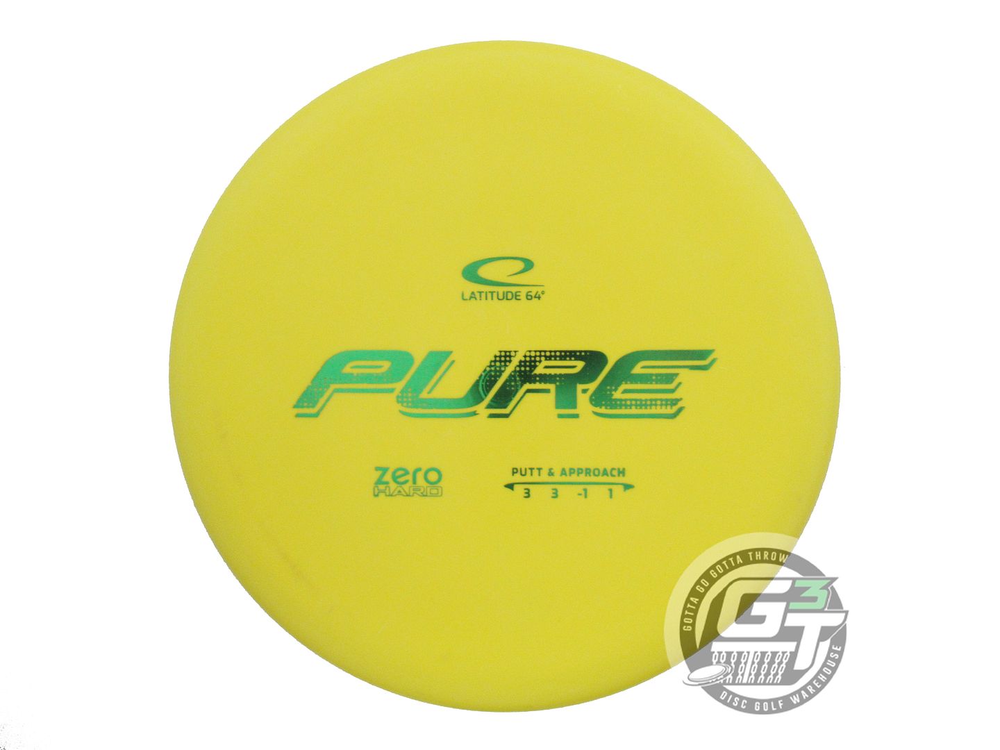 Latitude 64 Zero Line Hard Pure Putter Golf Disc (Individually Listed) - Gotta Go Gotta Throw
