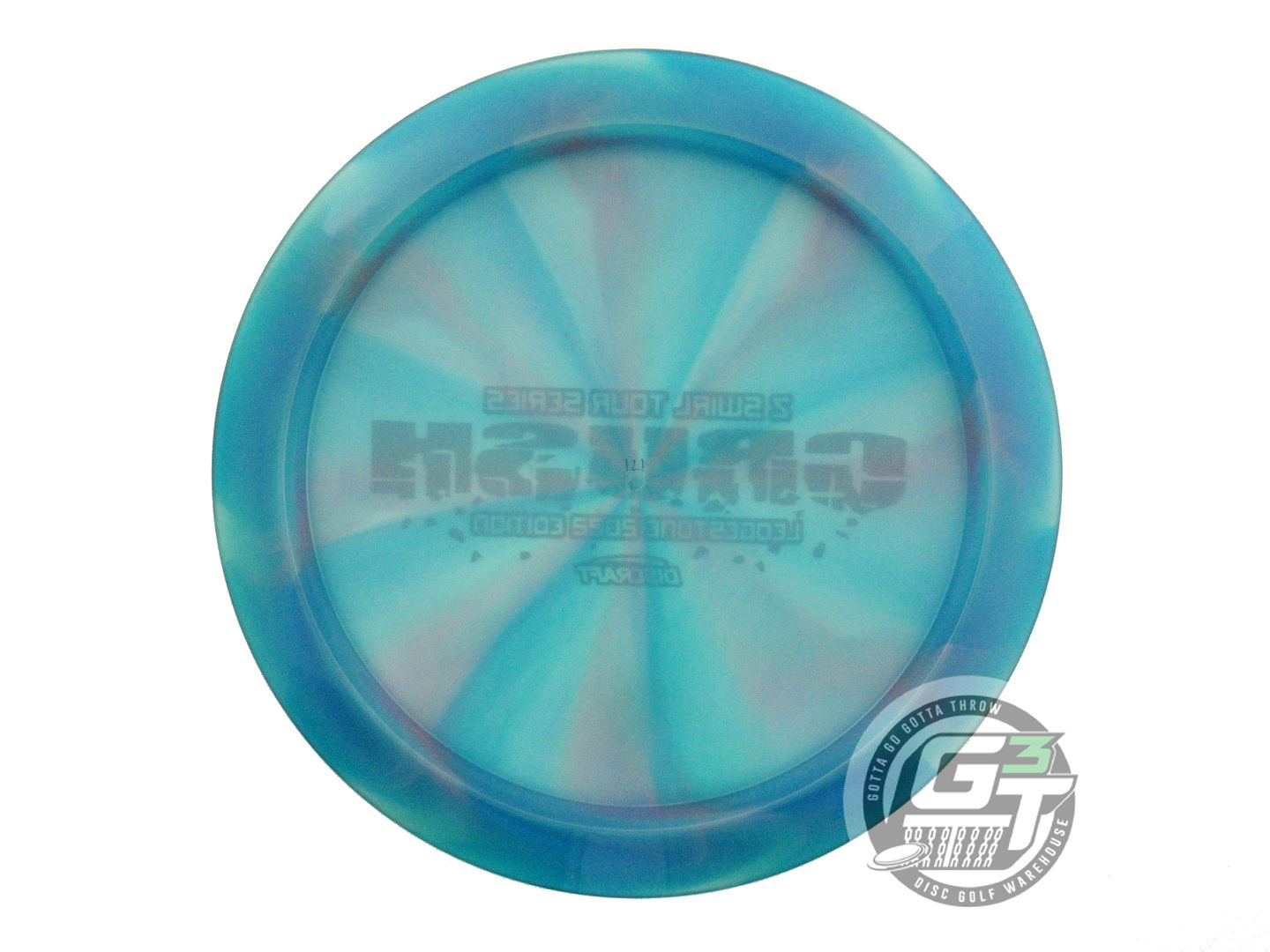 USED Discraft [LEDGESTONE] Z Swirl Crush 171g Blue-Gray Distance Driver Disc