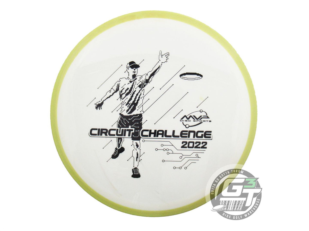 USED Axiom Discs Neutron Rhythm 172g White Lime Rim Distance Driver Di ...