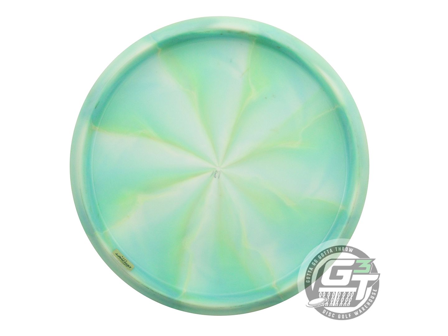 USED Discraft [LEDGESTONE] ESP Swirl Buzzz 181g Seafoam-Lime-Cream Midrange Disc