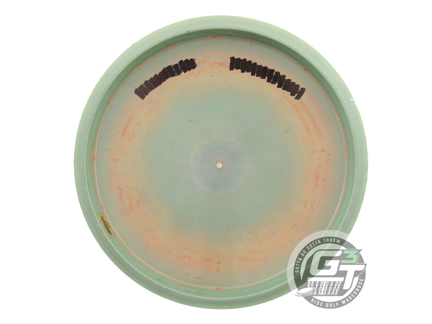 USED Discraft [McBETH] ESP Buzzz 178g Green-Peach Red Shatter Foil Midrange Disc