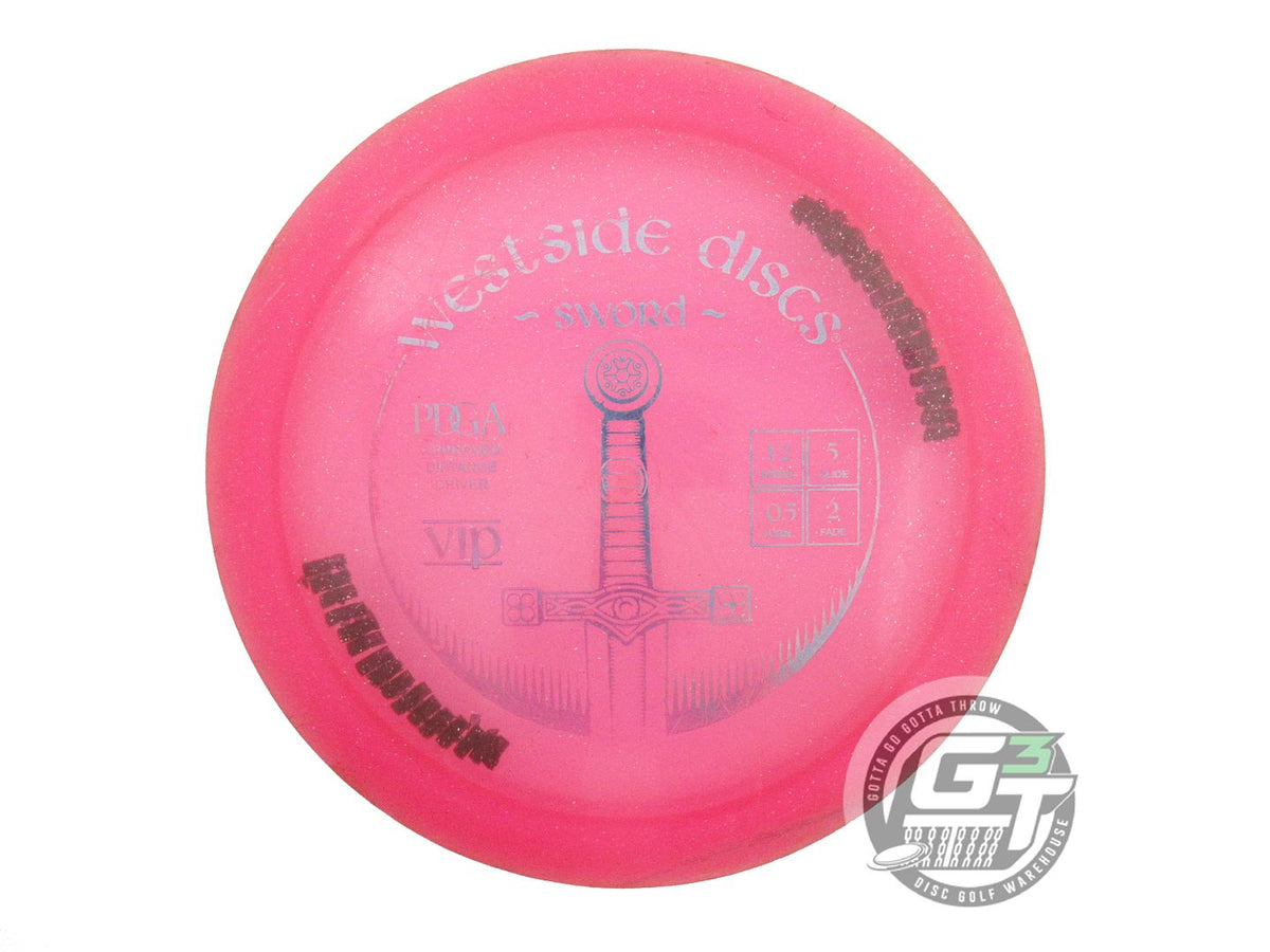 USED Westside Discs VIP Sword 171g Pink Lilac Foil Distance Driver Golf Disc
