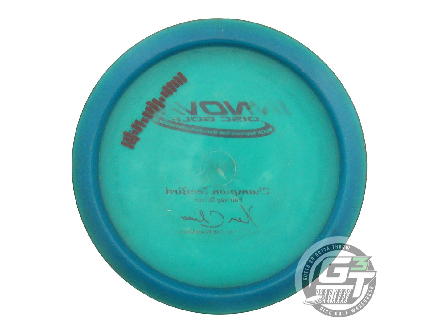 USED Innova Champion Teebird 167g Blue Red Foil PFN Fairway Driver Golf Disc