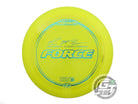 NOS Discraft [McBETH] Z Force 176g Yellow Teal Flower Foil Distance Driver Disc