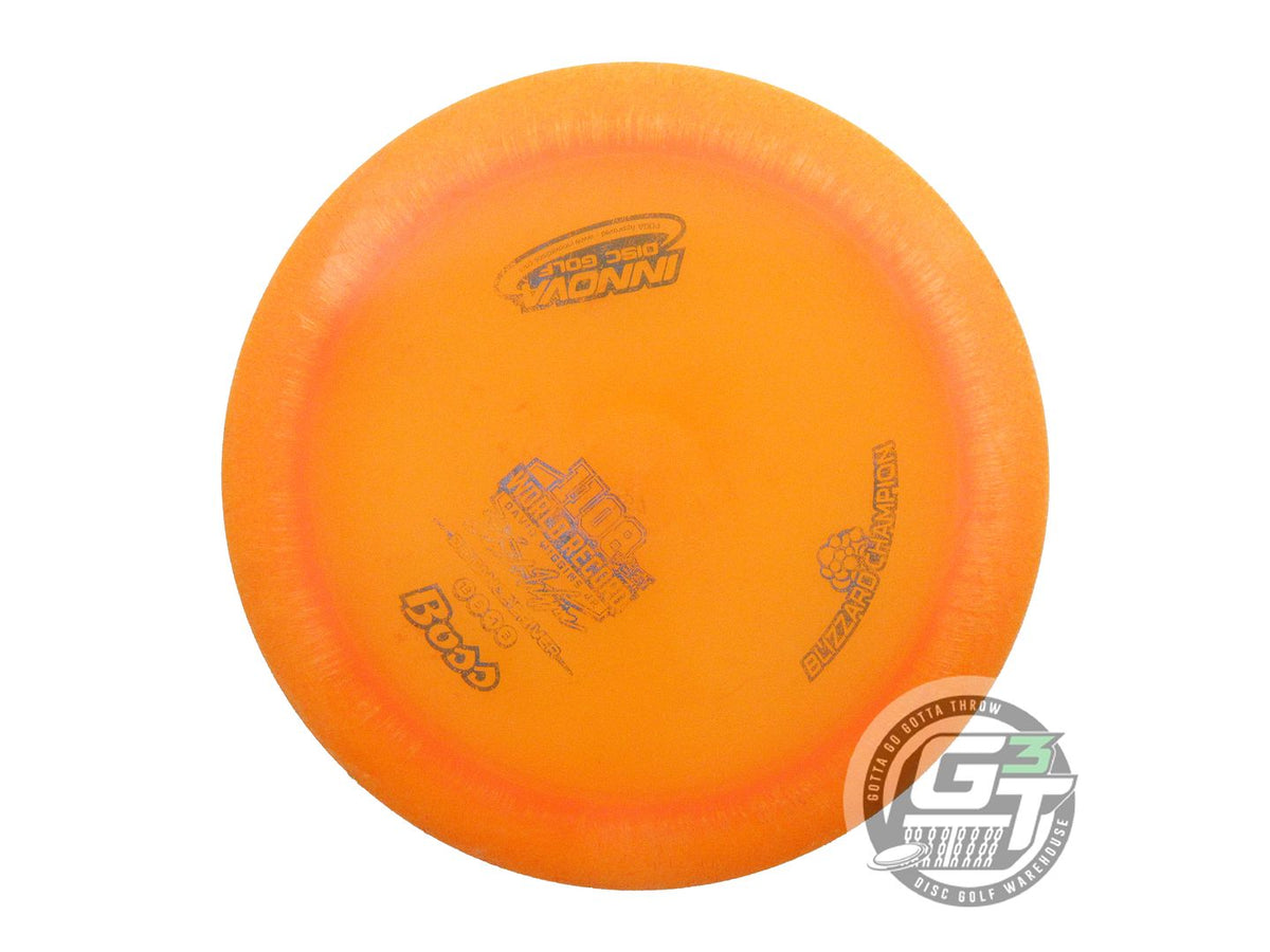 USED Innova Blizzard Boss 157g Orange Blue Foil Distance Driver Golf Disc