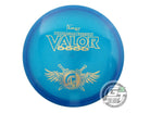 USED Legacy Discs Pinnacle Valor 176g Blue Gold Tron Foil Midrange Golf Disc