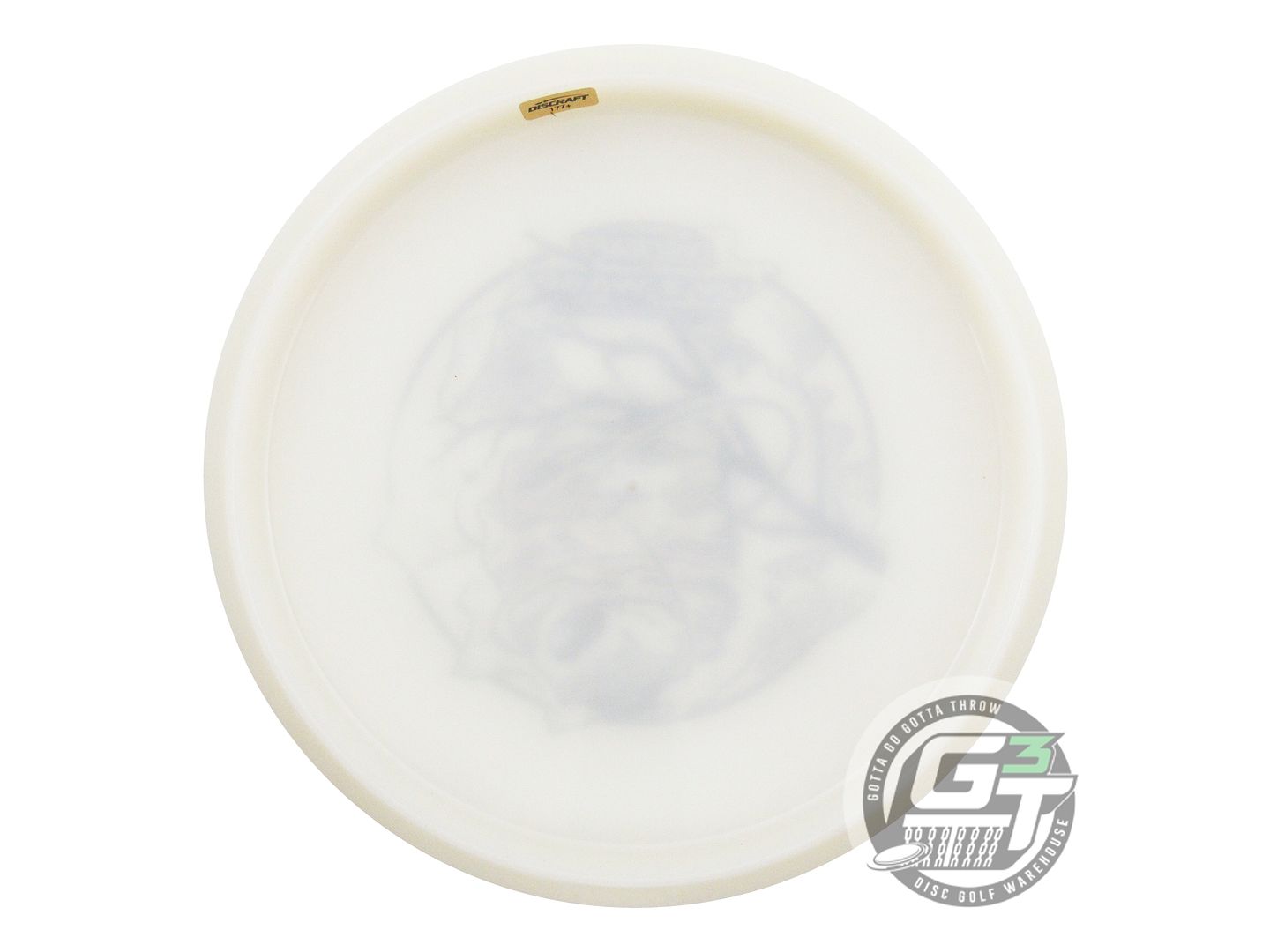 NOS Discraft [LEDGESTONE] UV Z Wasp 179g White Teal Foil Midrange Golf Disc