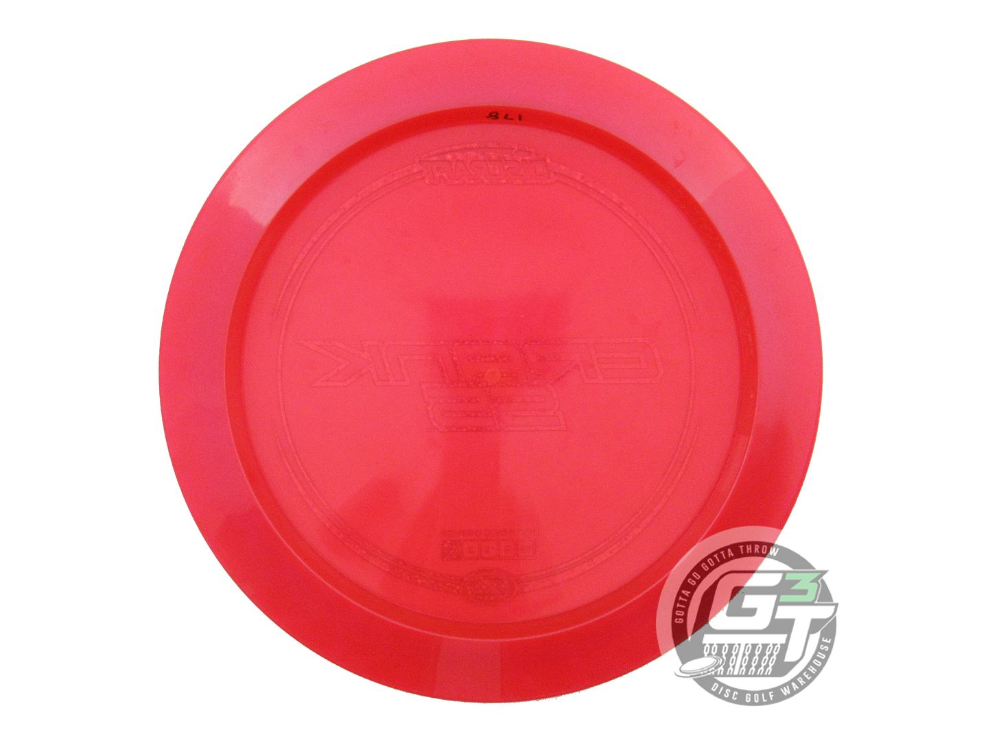 USED Discraft Z Crank SS 178g Red Rainbow Star Foil Distance Driver Golf Disc