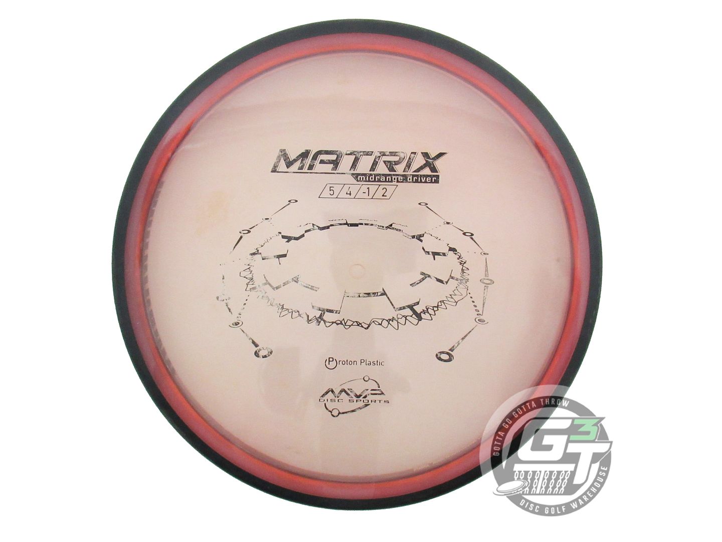 USED MVP Disc Sports Proton Matrix 178g Pink Midrange Golf Disc
