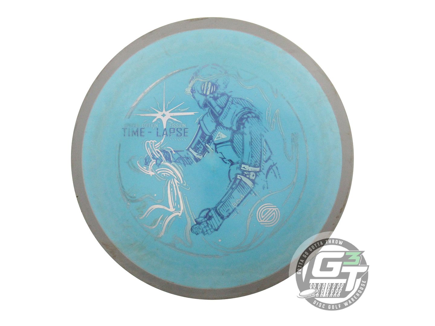 USED Axiom Discs [SE] Fission Time Lapse 167g Teal Gray Rim Driver Golf Disc