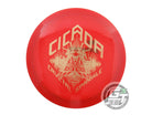 USED Discraft [LEDGESTONE] CryZtal Sparkle Cicada 177g Red Fairway Driver Disc