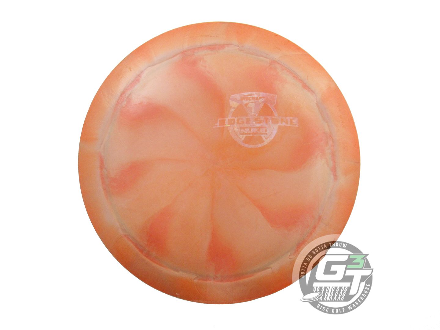 USED Discraft [LEDGESTONE] Titanium Nuke 177g Orange Distance Driver Golf Disc