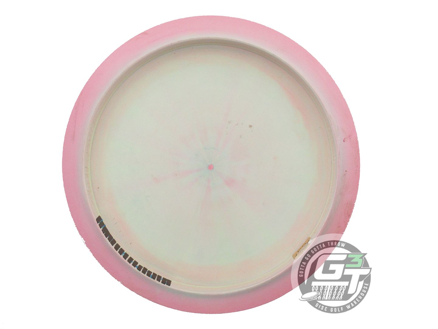 USED Discraft ESP Vulture 174g Pink-Lime Rainbow Laser Foil Distance Driver Disc