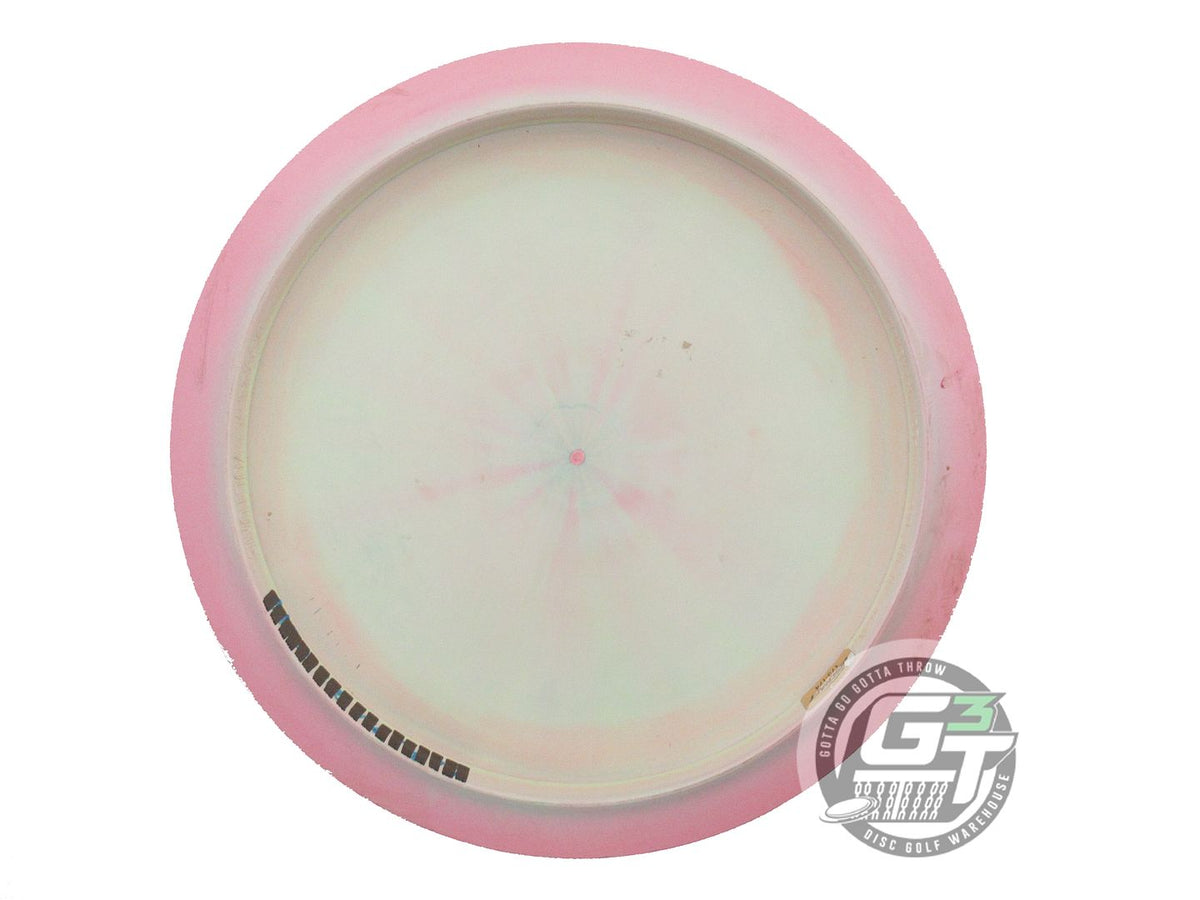 USED Discraft ESP Vulture 174g Pink-Lime Rainbow Laser Foil Distance Driver Disc