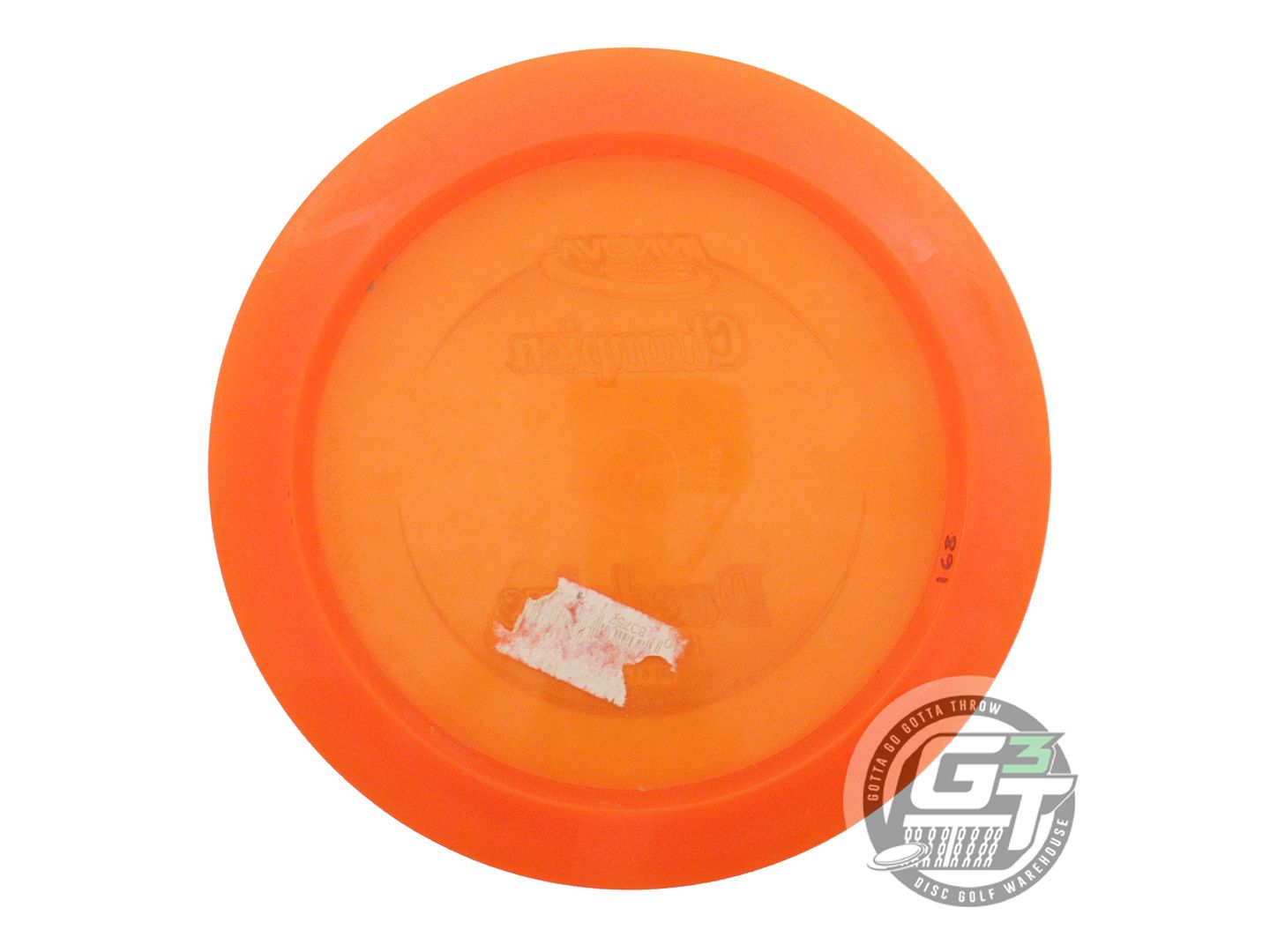 USED Innova Champion Daedalus 168g Orange Silver Holo Foil Distance Driver Disc