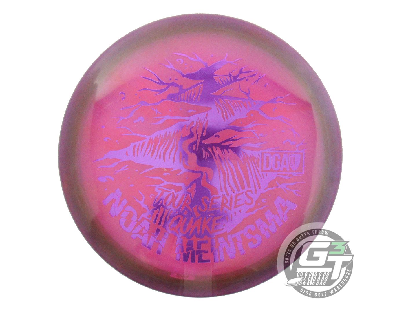 DGA Limited Edition 2023 Tour Series Noah Meintsma Swirl Tour Series Quake Midrange Golf Disc (Individually Listed)