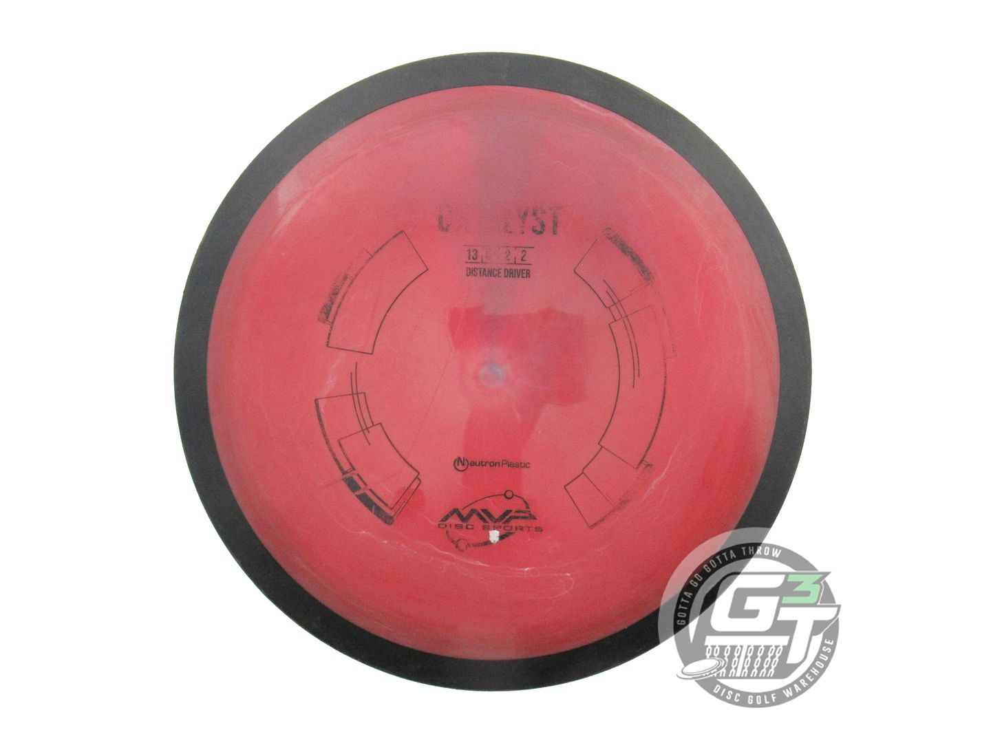 USED MVP Disc Sports Neutron Catalyst 169g Dark Pink Distance Driver Golf Disc