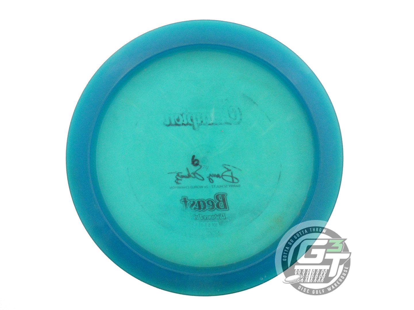 USED Innova Champion Beast 174g Blue Black Stamp Distance Driver Golf Disc