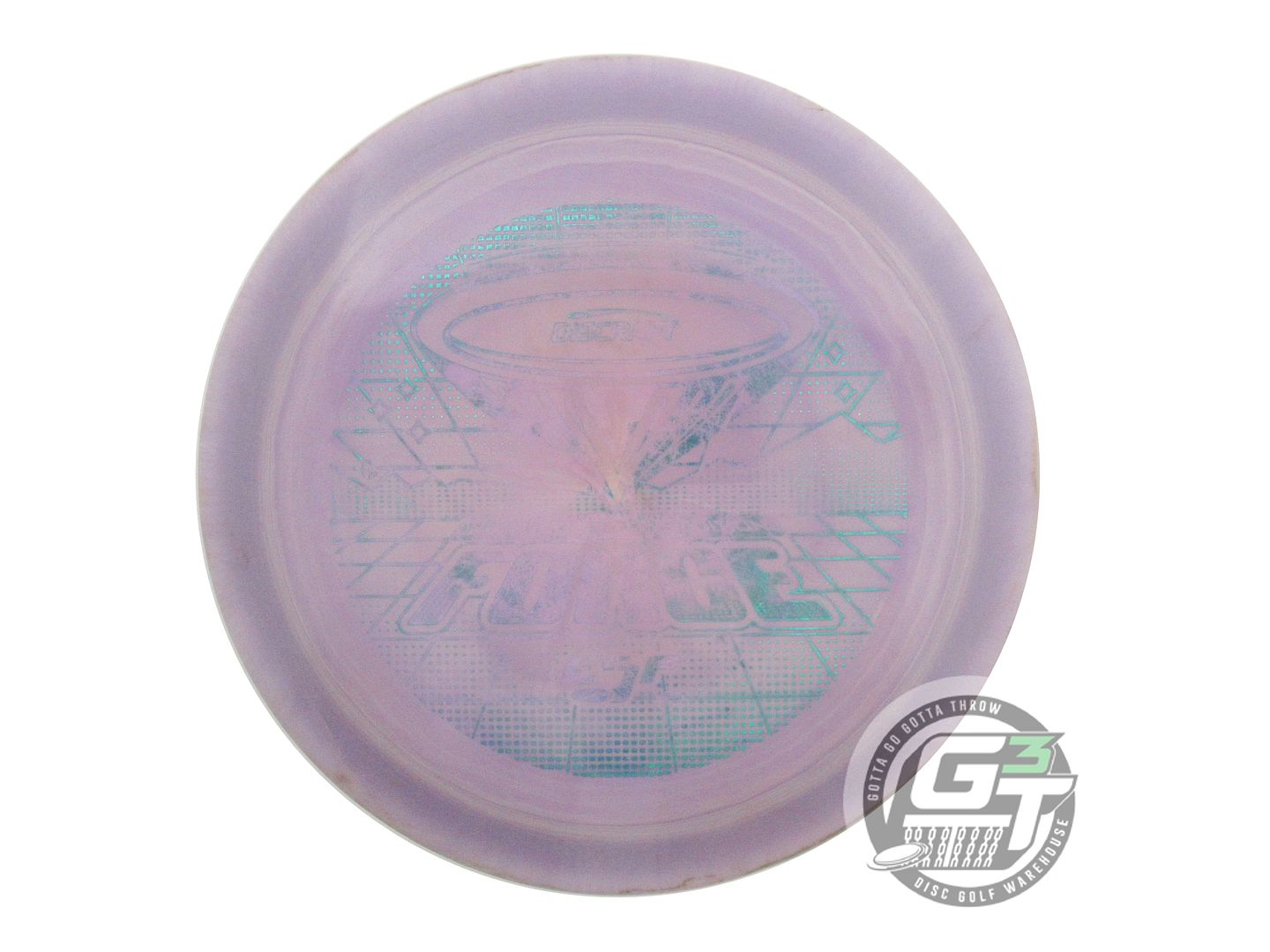 USED Discraft [LEDGESTONE] ESP Force 168g Purple Teal Foil Distance Driver Disc